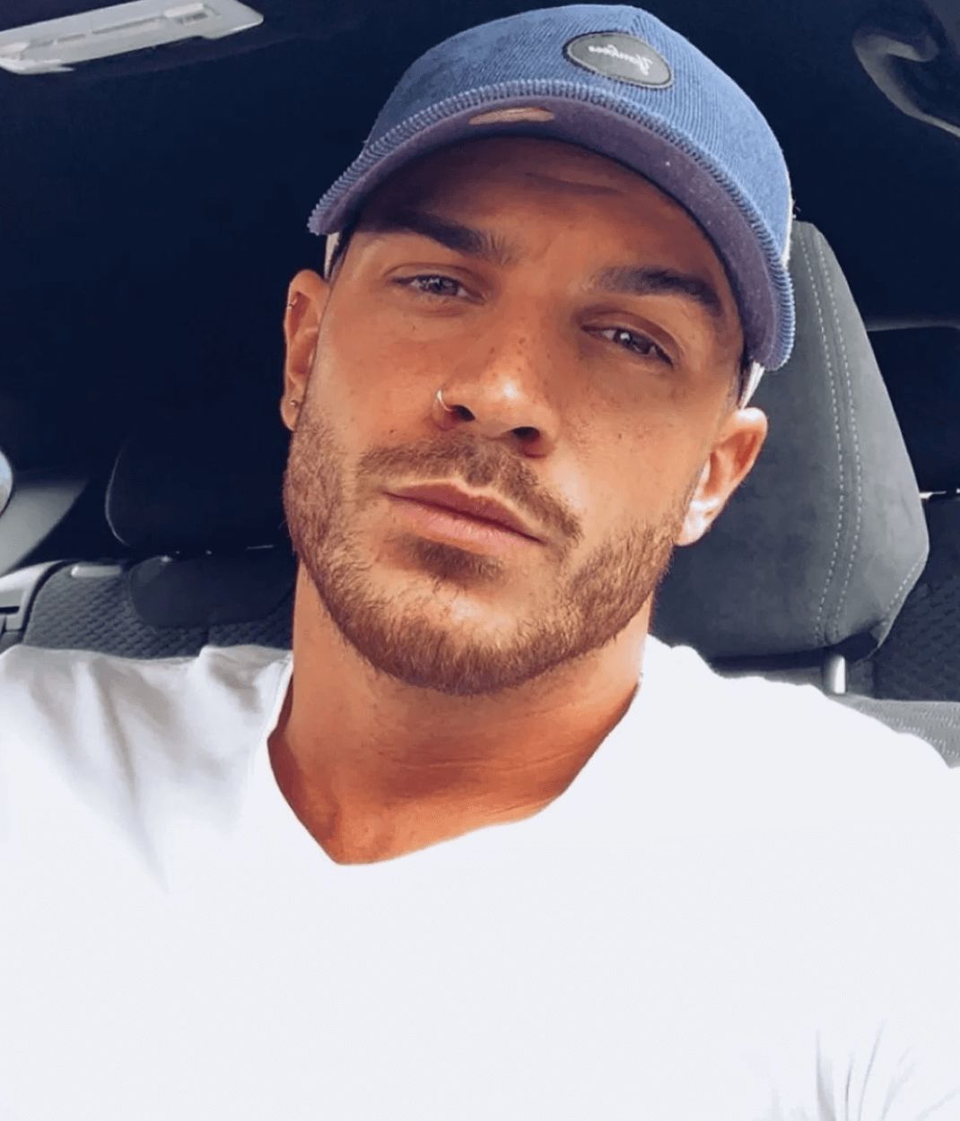 Image may contain: Casa Amor cast, Casa Amor, Love Island, Dan Rose, contestant, cast, Islander, new, boy, Instagram, age, job, Cap, Hat, Headrest, Clothing, Apparel, Face, Person, Human, Cushion