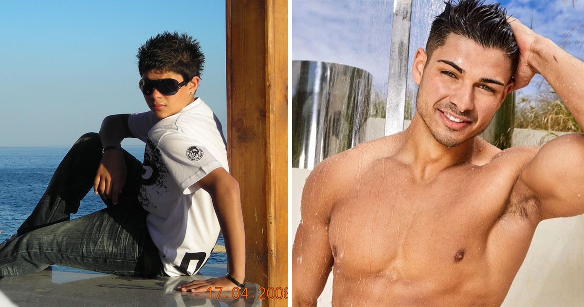 Image may contain: Love Island baby pictures, Love Island, baby, childhood, old, young, pictures, Anton Danyluk, cast, contestant, Islander, Clothing, Apparel, Man, Face, Accessories, Sunglasses, Accessory, Human, Person