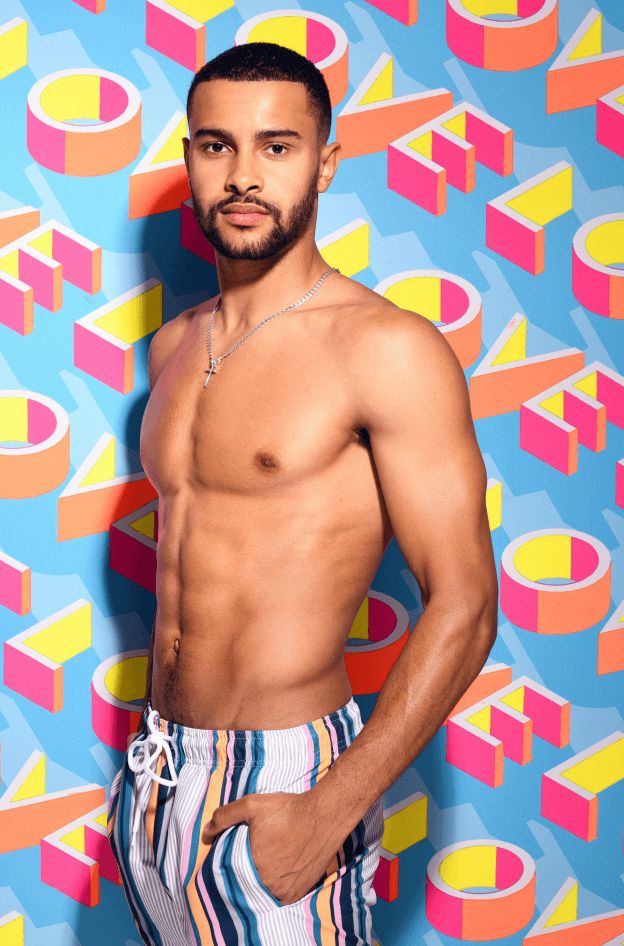 Image may contain: Casa Amor cast, Casa Amor, Love Island, Dennon Lewis, contestant, cast, Islander, new, boy, Instagram, age, job, Clothing, Underwear, Apparel, Face, Man, Human, Person
