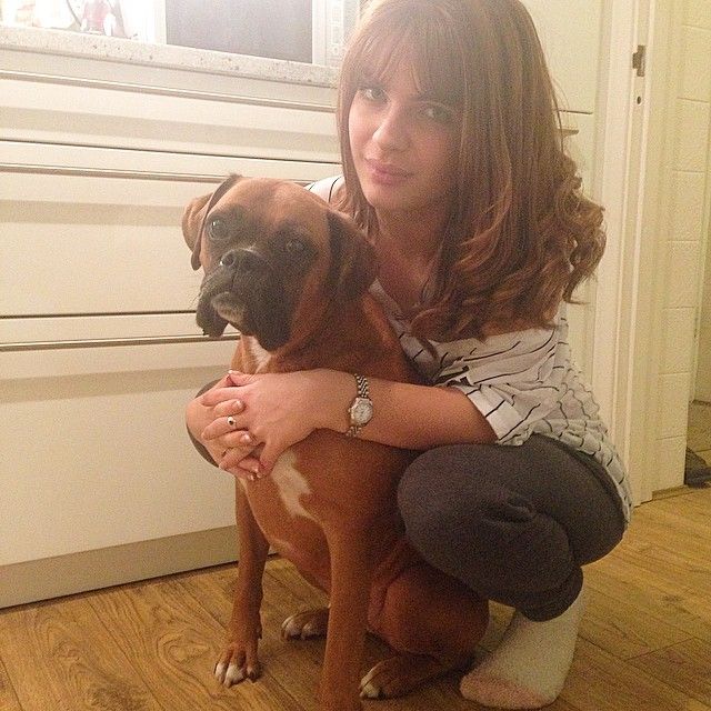 Image may contain: Casa Amor transformations, Casa Amor, Love Island, Maria Wild, surgery, before, after, old, new, pictures, cosmetic, lips, filler, Door, Female, Indoors, Face, Couch, Furniture, Apparel, Clothing, Display, Screen, Electronics, Monitor, Mammal, Animal, Canine, Pet, Dog, Puppy, Flooring, Human, Person, Hardwood, Wood, Floor