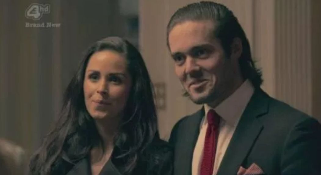 Image may contain: Made in Chelsea cast now, Made in Chelsea, cast, then, now, before, after, iconic, original, Funda, Spencer, ex girlfriend, Funda Onal, Female, Face, Blazer, Jacket, Suit, Coat, Overcoat, Clothing, Apparel, Human, Person, Accessories, Tie, Accessory