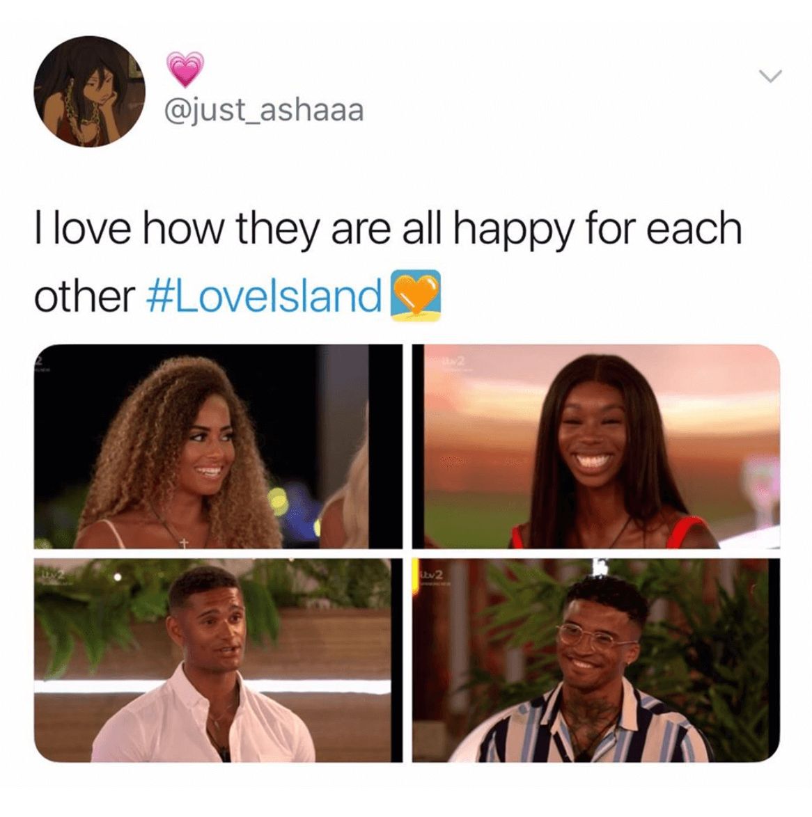 Image may contain: Love Island week two memes, Love Island, memes, reactions, tweet, funny, savage, meme, Amber, Yewande, Danny, Michael, Female, Id Cards, Text, Document, Doctor, Smile, Poster, Collage, Advertisement, Face, Human, Person