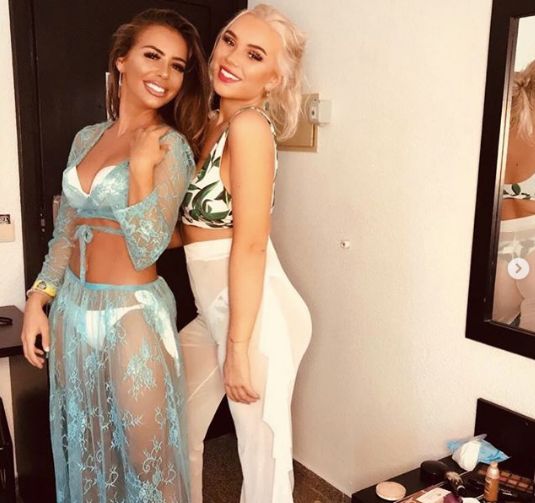 Image may contain: Female, Wedding Gown, Wedding, Evening Dress, Gown, Robe, Fashion, Human, Person, Clothing, Apparel elma, maura, love island, 2019, islander, cast, new girls, age, where are they from, sherif, news, gossip, latest. arrival, instagram, tonight