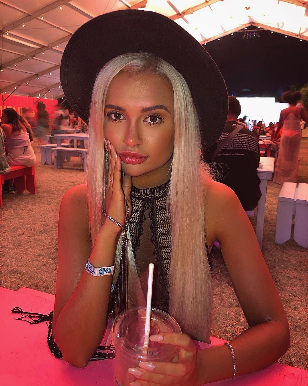 Image may contain: Molly-Mae transformation, Molly-Mae Hague, Love Island, new girl, contestant, cast, Islander, 2019, surgery, cosmetic, plastic, boob, filler, lips, work, done, Instagram, influencer, social, work, job, Food Court, Home Decor, Food, Restaurant, Clothing, Hat, Apparel, Person, Human