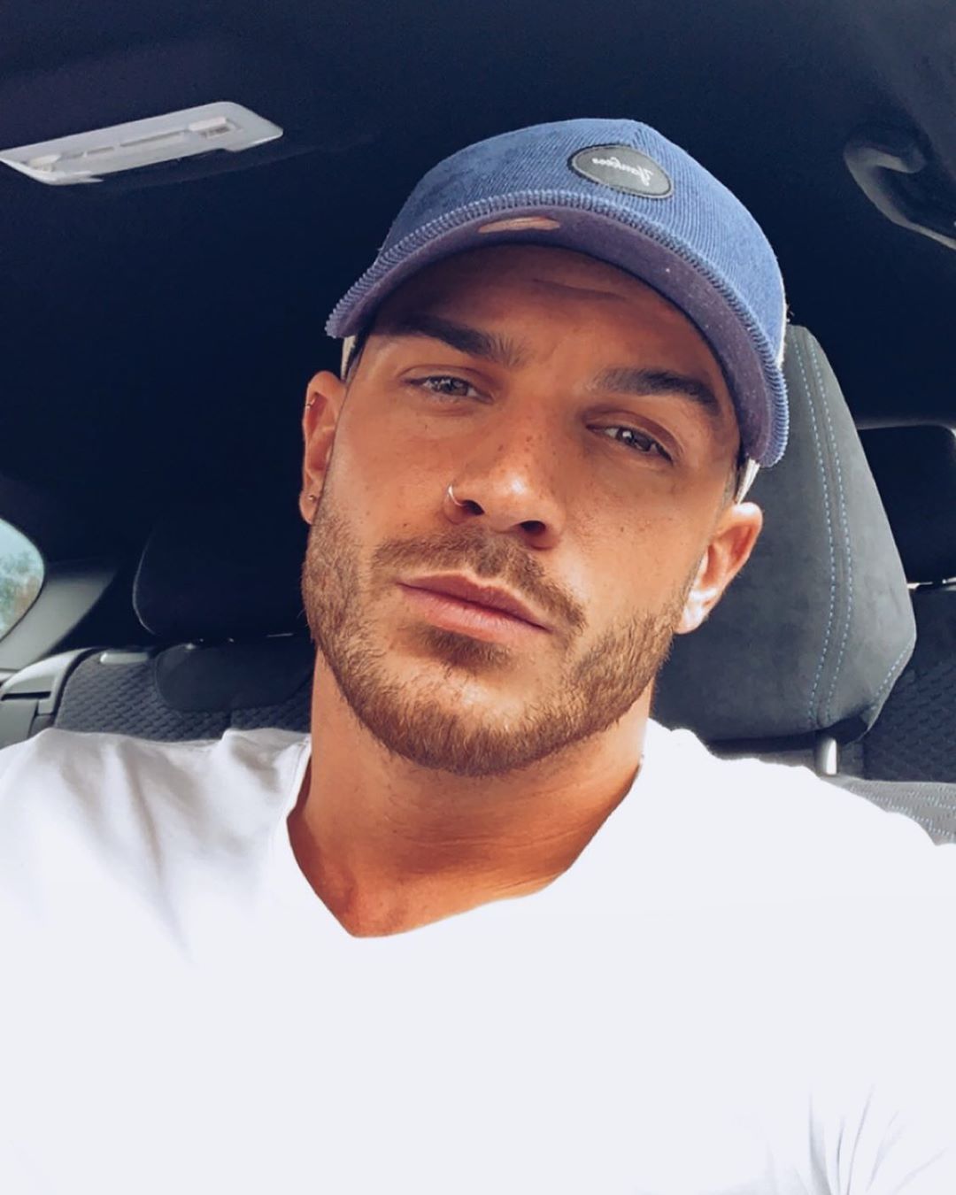 Image may contain: Dan Rose, Love Island, Casa Amor, villa, contestant, Islander, cast, bombshell, late, arrival, new, gossip, latest, news, rumours, Headrest, Beard, Clothing, Apparel, Human, Person, Face, Cushion