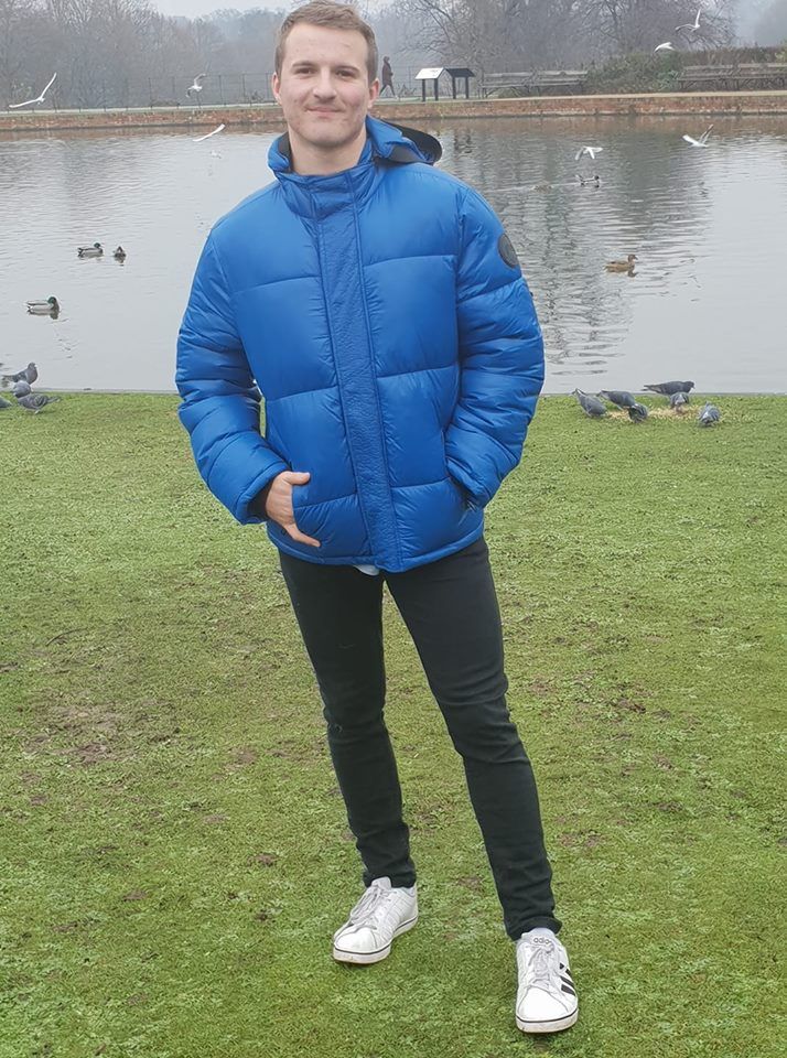 Image may contain: Hood, Water, Tree, Nature, Sweatshirt, Sweater, Plant, Grass, Outdoors, Pants, Bird, Animal, Human, Person, Shoe, Footwear, Coat, Jacket, Apparel, Clothing