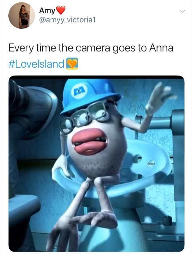 Image may contain: Love Island episode one memes, Anna Vakili, Love Island, 2019, meme, Human, Person
