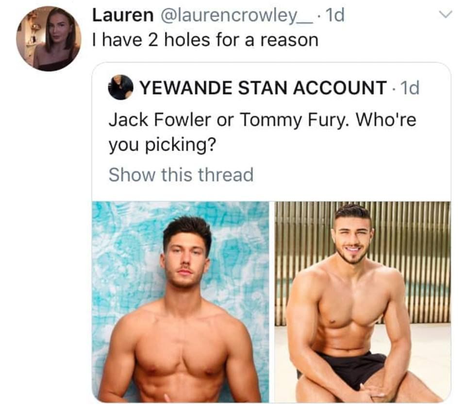 Image may contain: Love Island week one memes, Love Island, meme, 2019, Tommy Fury, funny, reaction, tweet, Id Cards, Document, Face, Text, Man, Human, Person