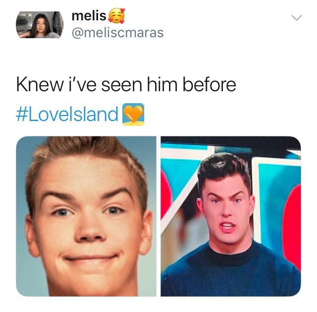 Image may contain: Love Island savage tweets, Love Island, memes, tweets, savage, online buzz, Curtis, Jaw, Poster, Advertisement, Id Cards, Document, Text, Head, Person, Human, Face