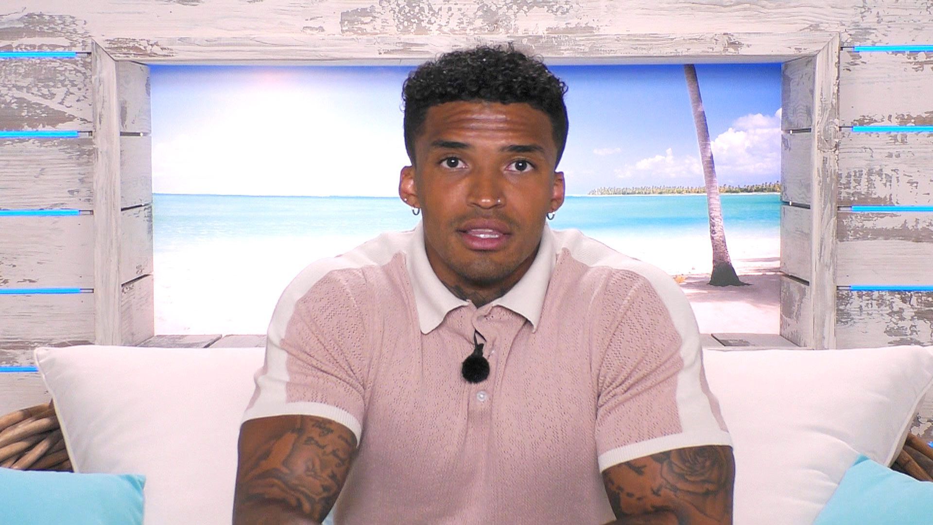 Image may contain: Love Island star signs, Libra, Michael, Love Island, star sign, birth, month, age, compatible, couple, science, qualities, personality, traits, Man, Tattoo, Human, Person, Skin