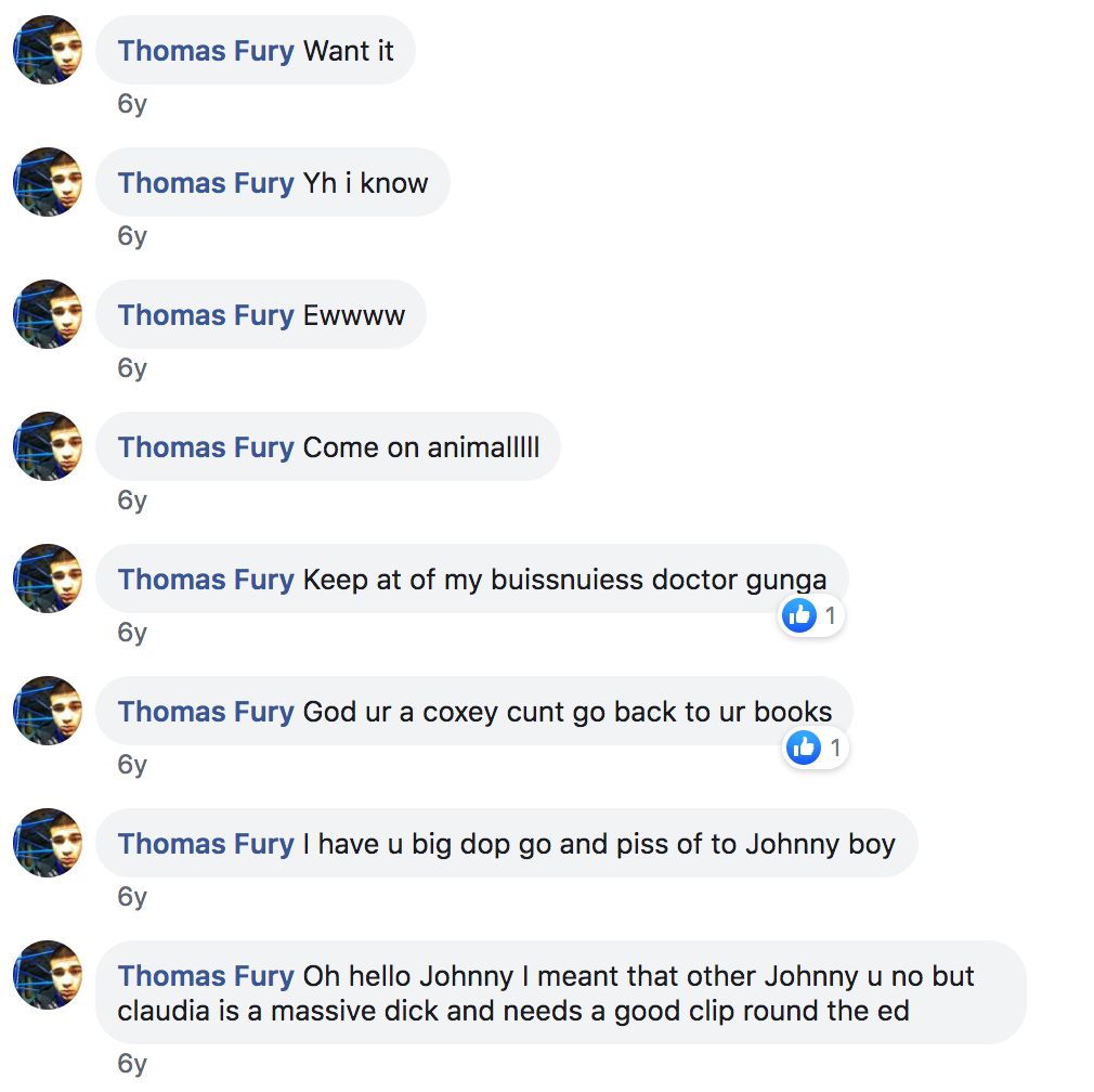 Image may contain: Tommy Fury facebook, Tommy Fury, Love Island, comments, facebook, profile, pictures, status, pics, change, transformation, Menu, Text Message, Text