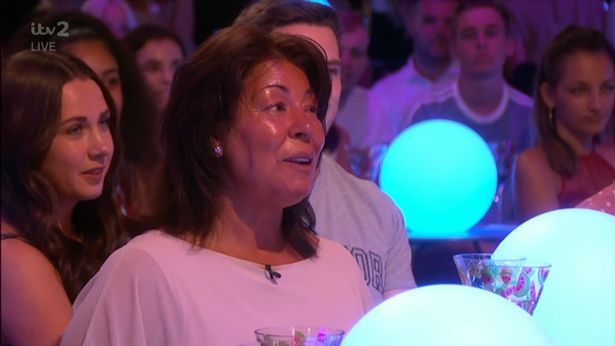 Image may contain: Love Island parents, Love Island, mum, dad, Anton, Sherie-Ann Danyluk, Aftersun, Alcohol, Pub, Bar Counter, Leisure Activities, Beverage, Drink, Club, Party, Person, Human