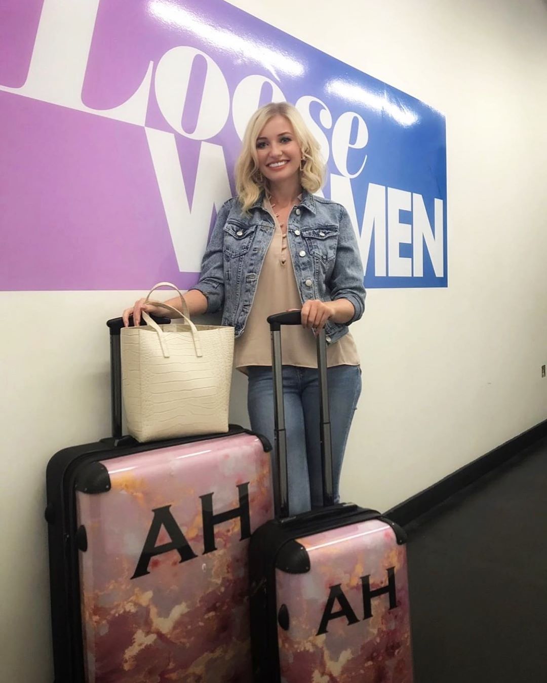 Image may contain: Love Island Instagrams, Love Island, Instagram, followers, ranking, 2019, Amy, Clothing, Apparel, Luggage, Person, Human