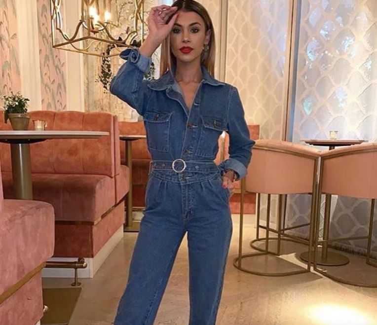 Image may contain: Face, Female, Person, Human, Denim, Jeans, Apparel, Clothing, Pants