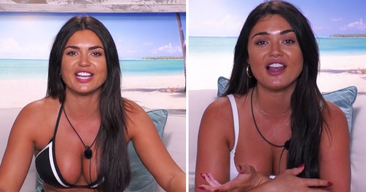 Image may contain: Love Island tans, Love Island, tan, burn, sun, before, after, tanformation, India, Girl, Photography, Photo, Portrait, Smile, Dating, Woman, Female, Person, Face, Human