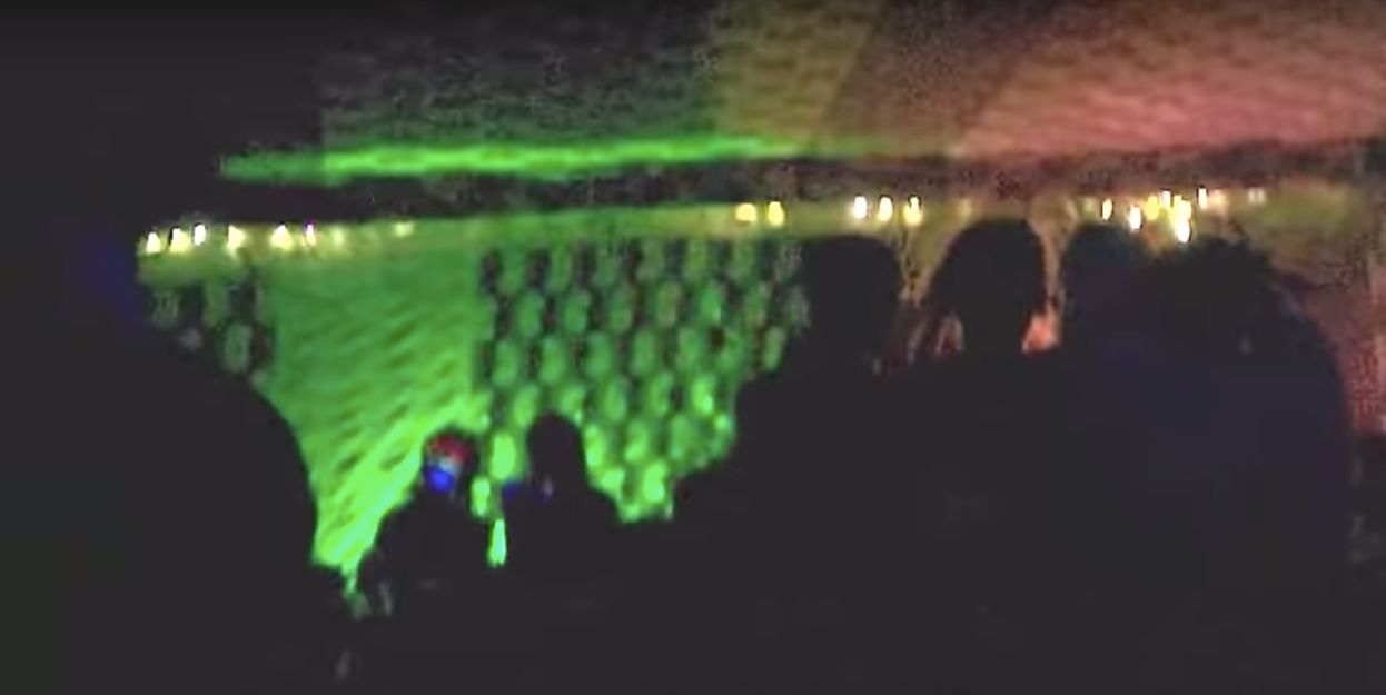 Image may contain: Night Life, Disco, Person, Human, Night Club, Club