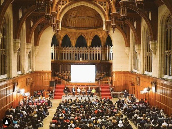 Image may contain: Person, Human, Crowd, Architecture, Altar, Building, Church, Room, Interior Design, Indoors