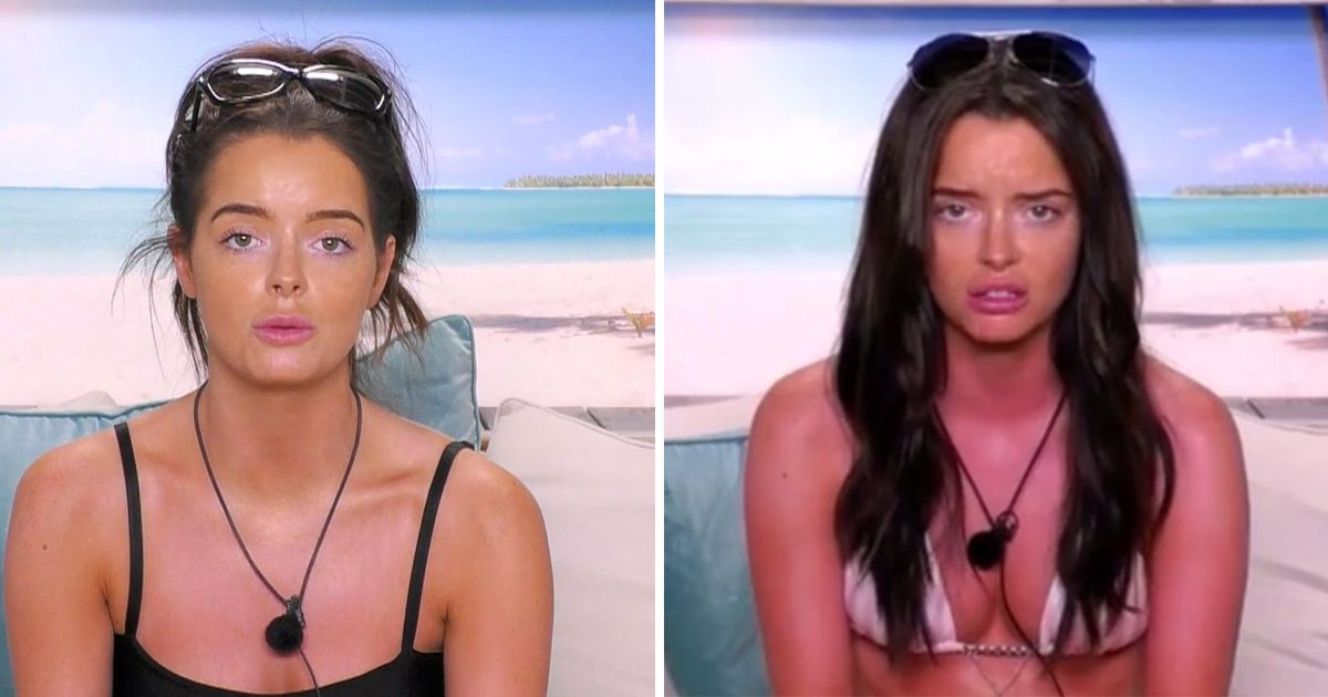 Image may contain: Love Island tans, Love Island, tan, burn, sun, before, after, tanformation, Maura, Selfie, Clothing, Apparel, Photography, Portrait, Photo, Dating, Woman, Smile, Necklace, Jewelry, Accessories, Accessory, Sunglasses, Female, Human, Face, Person
