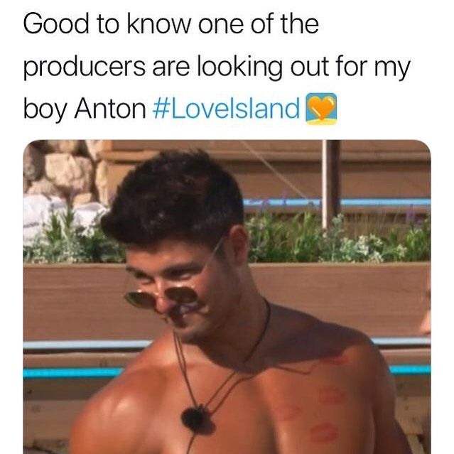 Image may contain: Casa Amor Love Island memes, Love Island, Casa Amor, meme, reaction, Anton, tweet, funny, savage, best, Twitter, Skin, Man, Person, Human
