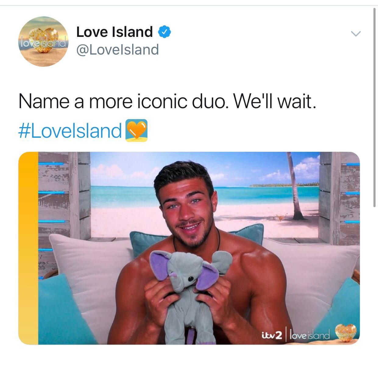 Image may contain: Love Island recoupling memes, Love Island, memes, tweets, reactions, savage, twitter, Tommy, Tommy Fury, Text, Face, Cushion, Pillow, Person, Human