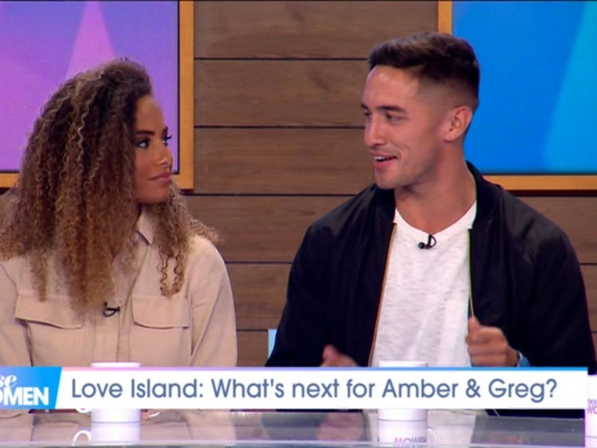 Image may contain: Love Island, gossip, news, latest, rumours, Amber, Greg, TV, spin off, show, cancelled, Court, Audience, Crowd, Hair, Room, Indoors, Human, Person