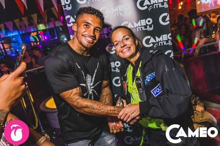 Image may contain: Love Island, gossip, news, latest, rumours, news, Michael, club appearance, PA, police, arrested, Cameo, Bournemouth, Crowd, Person, Human, Skin