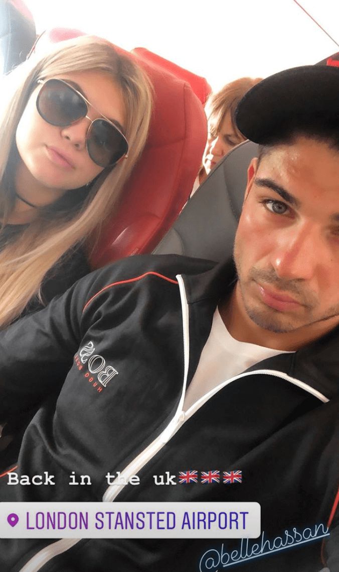Image may contain: Anton cheating video, Anton Danyluk, Belle Hassan, Love Island, 2019, Instagram, holiday, cheating, video, leaked, club, kissing, girl, online, night out, WhatsApp, snog, Headrest, Selfie, Glasses, Photo, Portrait, Photography, Pillow, Person, Human, Face, Accessory, Accessories, Sunglasses, Cushion