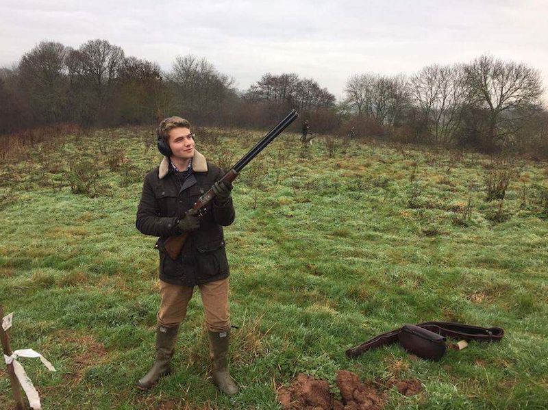 Image may contain: Hunting, Gun, Weapon, Weaponry, Human, Person