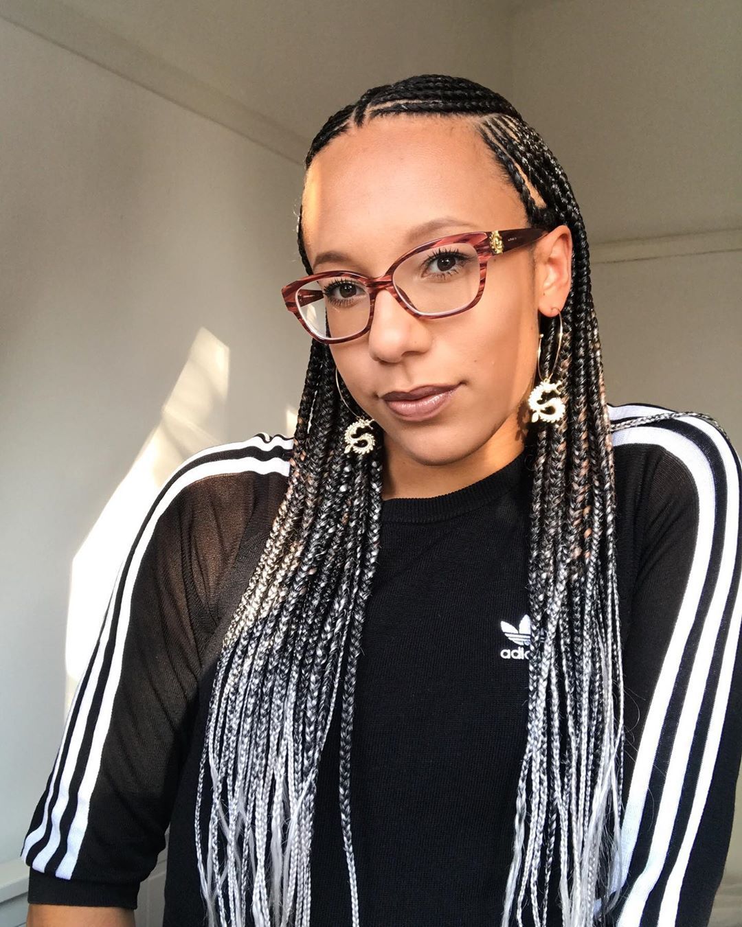 Image may contain: Great British Bake Off 2019, Amelia Le Bruin, Amelia, cast, contestants, lineup, Instagram, GBBO, Bake Off, 2019, start date, Channel 4, Portrait, Photography, Photo, Accessory, Glasses, Accessories, Scarf, Long Sleeve, Hair, Woman, Girl, Teen, Child, Blonde, Kid, Female, Clothing, Sleeve, Apparel, Face, Human, Person