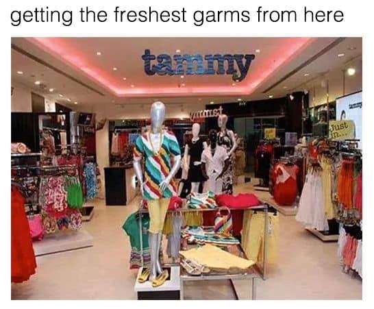 Image may contain: 90s kid memes, school, uk, meme, tweet, reaction, funny, 00s, 90s, nostalgic, Tammy, Girl, clothes, Shopping Mall, Apparel, Clothing, Boutique, Person, Human, Shop
