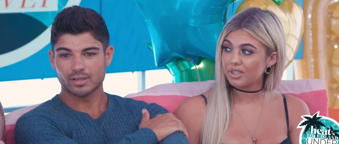 Image may contain: Love Island, Love Island gossip, news, rumours, latest, 2019, Anton, Belle, secret language, code, talk, interview, Michael, car, clamp, Teen, Woman, Girl, Child, Blonde, Kid, Female, Smile, Human, Face, Person