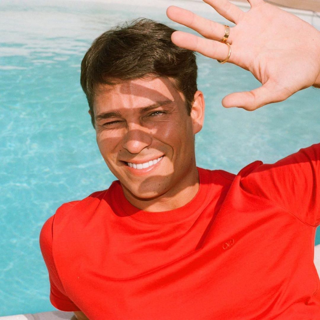Image may contain: reality TV rich list, UK, reality TV, net worth, earnings, money, salary, rich, worth, Joey Essex, Arm, Hand, Apparel, Clothing, Finger, Person, Human