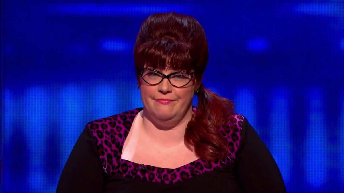 Image may contain: Celebrity X Factor cast, X Factor, celebrity, cast, contestants, lineup, Jenny Ryan, The Vixen,  Clothing, Apparel, Night Life, Hair, Accessories, Glasses, Accessory, Face, Person, Human