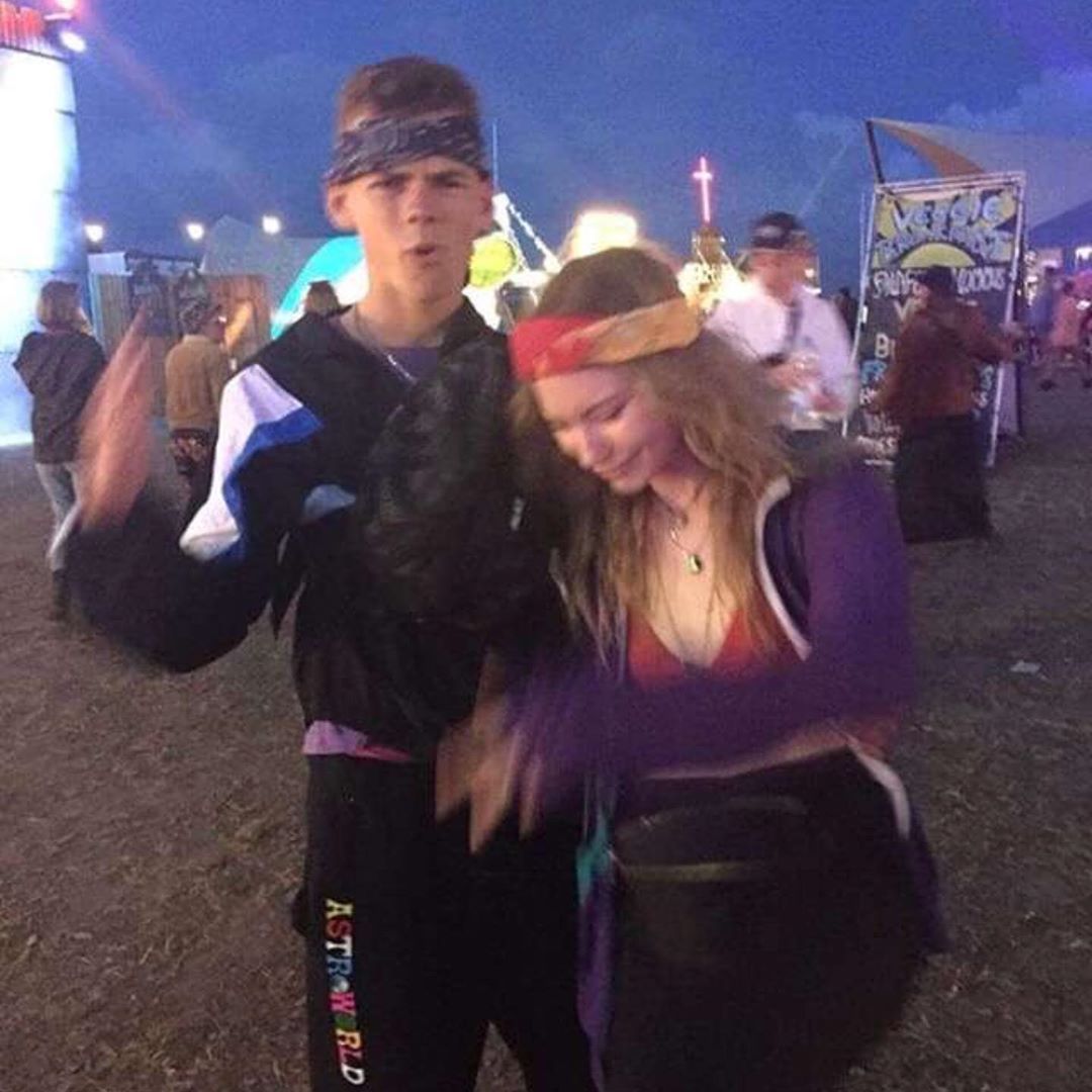 Image may contain: The Circle contestants' Instagrams, The Circle, players, contestants, cast, lineup, Woody Cook, parents, Instagram, Insta, real life, Dating, People, Photo, Photography, Portrait, Girl, Pants, Hat, Woman, Party, Smile, Nature, Outdoors, Crowd, Costume, Night Life, Female, Face, Human, Person, Apparel, Clothing