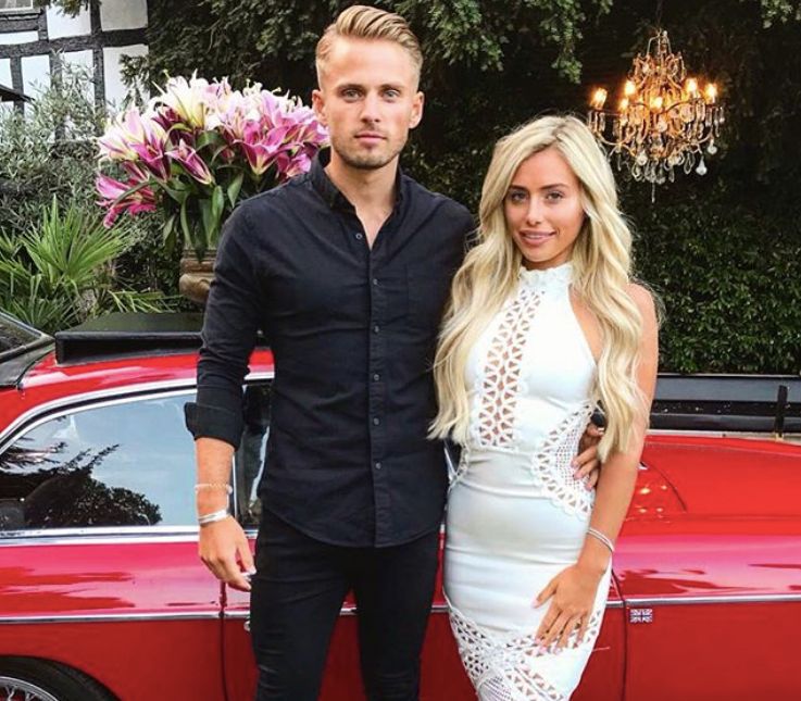 Image may contain: Ellie Brown and Charlie Brake reunion, Ellie Brown, Charlie Brake, Love Island, 2018, Ex on the Beach, series 11, cast, 2019, reunion, together, on screen, date, Fashion, Plant, Transportation, Car, Vehicle, Automobile, Human, Person
