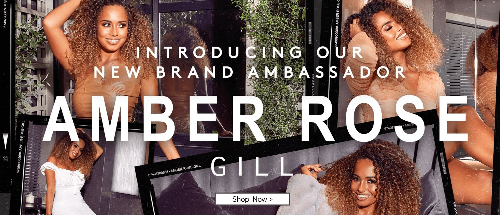 Image may contain: Amber Gill MissPap, Amber Gill, Love Island, MissPap, millionaire, million, pound, deal, sponsorship, brand ambassador, fashion, clothing, range, money, Hair, Outdoors, Poster, Advertisement, Human, Person