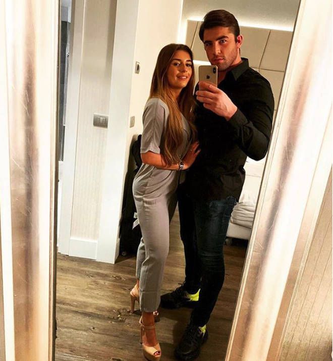 Image may contain: How Islanders spent their winnings, Love Island, 2018, winners, £50k, money, cash, spend, Jack Fincham, Dani Dyer, Hardwood, Elevator, Flooring, Door, Floor, Pants, Wood, Shoe, Footwear, Person, Human, Apparel, Clothing