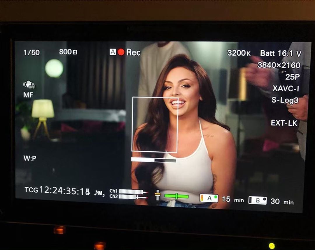 Image may contain: Jesy Nelson documentary, Jesy Nelson, Little Mix, odd one out, documentary, suicide attempt, online, trolling, social media, comments, mental health, release date, trailer, BBC One, BBC Three, Interior Design, Indoors, LCD Screen, TV, Television, Human, Person, Monitor, Screen, Display, Electronics