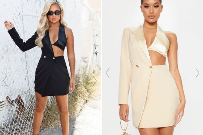 Image may contain: Jacket, Blazer, Sunglasses, Accessory, Accessories, Dress, Woman, Overcoat, Suit, Coat, Female, Person, Human, Apparel, Clothing