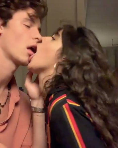 shawn mensdes, camilla cabello, kissing, video, tiktok, twitter, instagram, facebook, pornhub, viral, meme, trend, senorita, i know what you did last summer, boyfriend, dating, girlfriend, sex