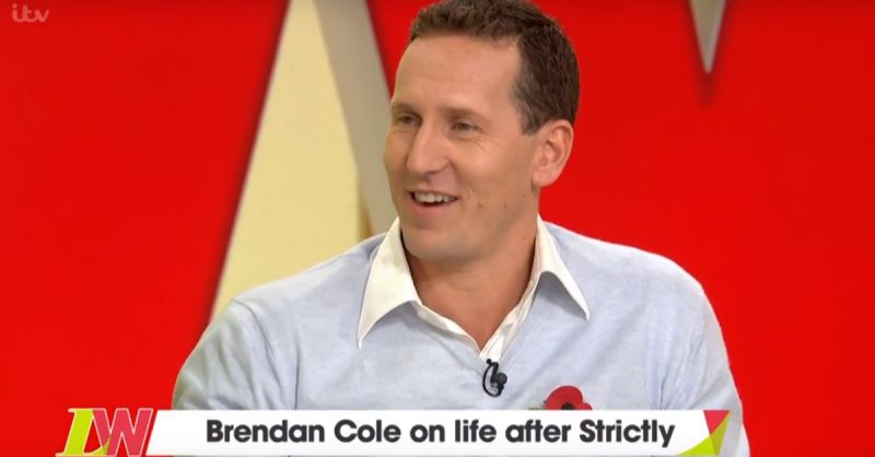 Image may contain: Celebrity X Factor cast, X Factor, celebrity, cast, contestants, lineup, Brendan Cole, Jeremy Edwards, Man, Clothing, Apparel, Shirt, Human, Face, Person