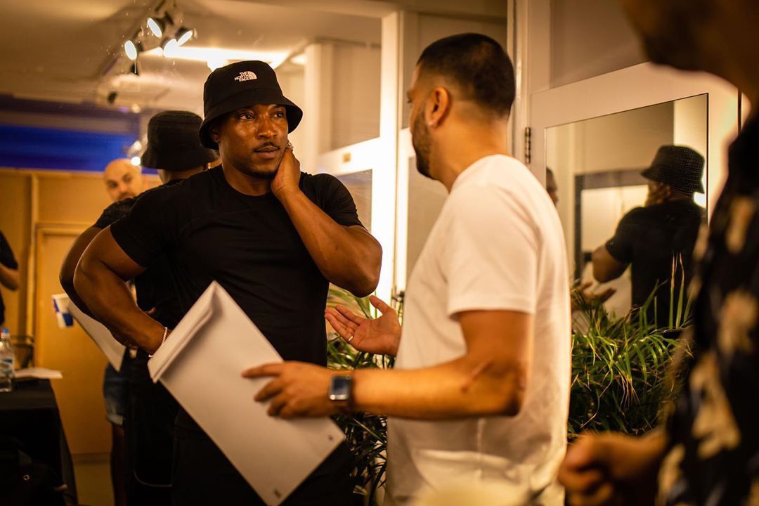 Image may contain: Top Boy cast, top boy, season 3, Netflix, Ashley Walters, Dushane, Restaurant, Clothing, Hat, Apparel, Human, Person