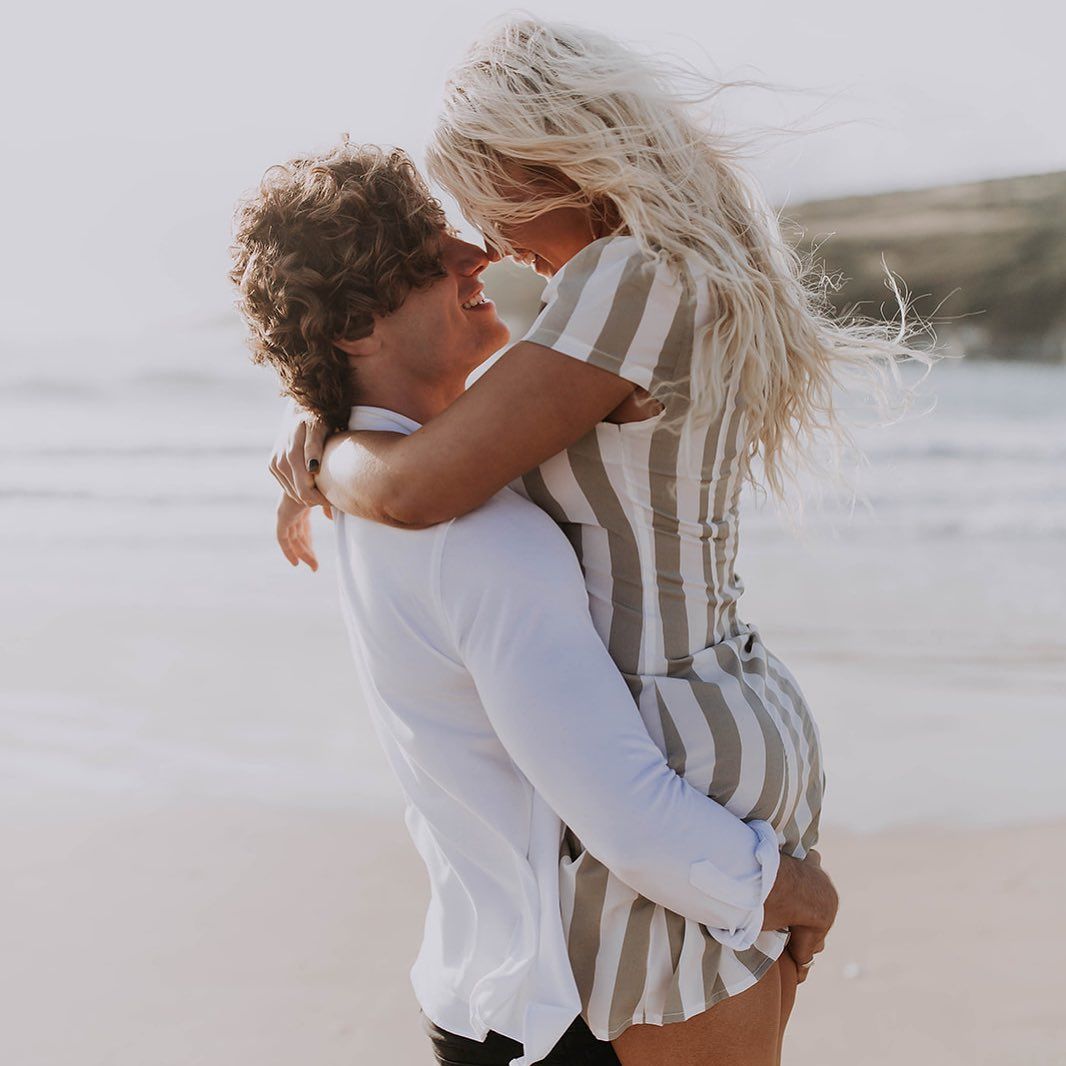 Image may contain:  Love Island 2019 contestants, Love Island, 2019, now, job, Instagram, updates, news, latest, series five, Joe Garratt, Shoe, Footwear, Human, Person, Hug, Clothing, Apparel