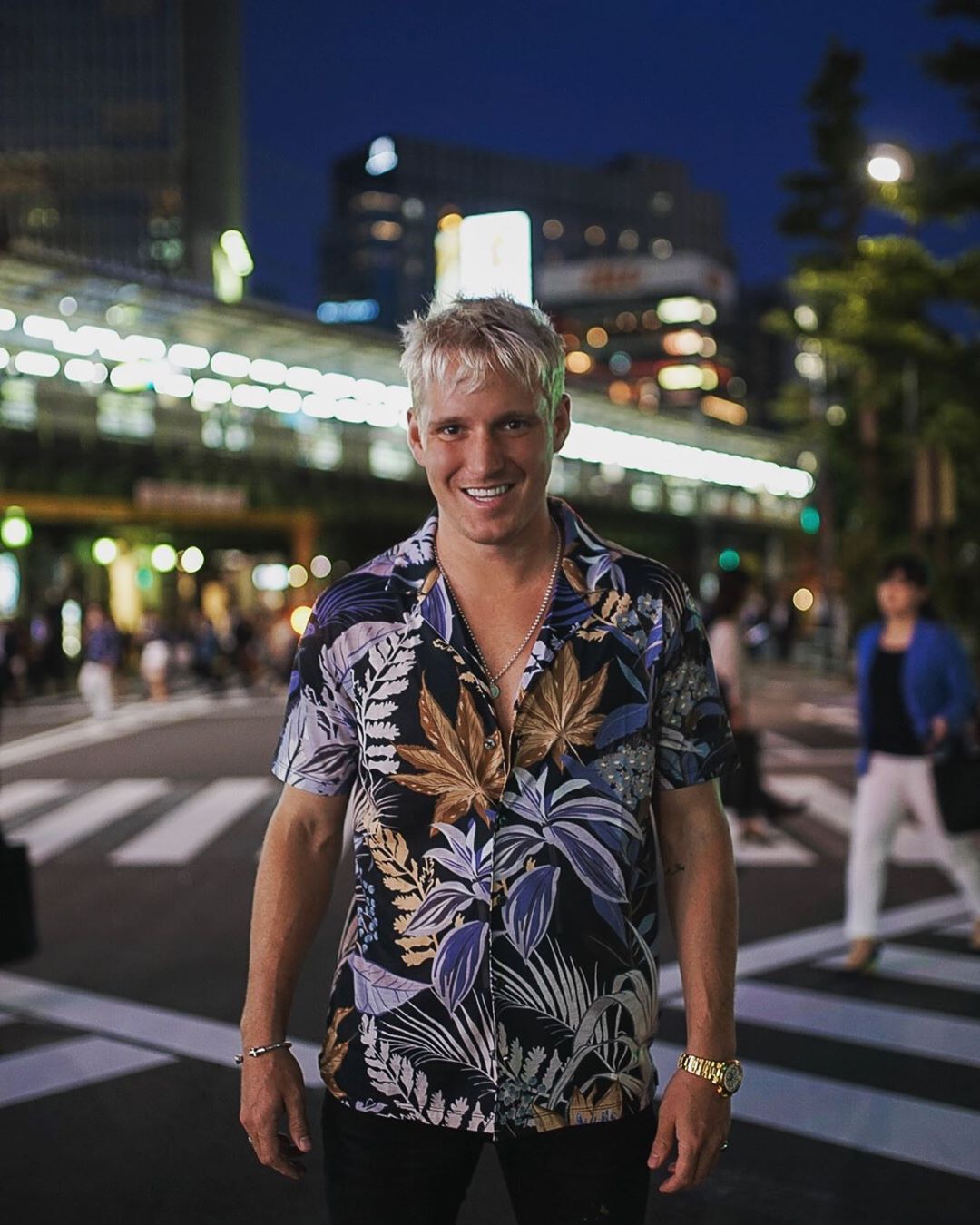 Image may contain: Made in Chelsea fake followers, Made in Chelsea, MIC, cast, Instagram, fake, followers, real, Jamie Laing, comments, likes, Sleeve, Path, Pedestrian, Footwear, Clothing, Shoe, Apparel, Person, Human, Zebra Crossing, Road, Tarmac, Asphalt