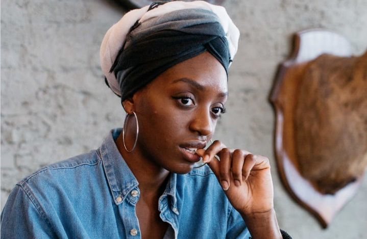 Image may contain: Turban, Headband, Hat, Face, Human, Person, Clothing, Apparel