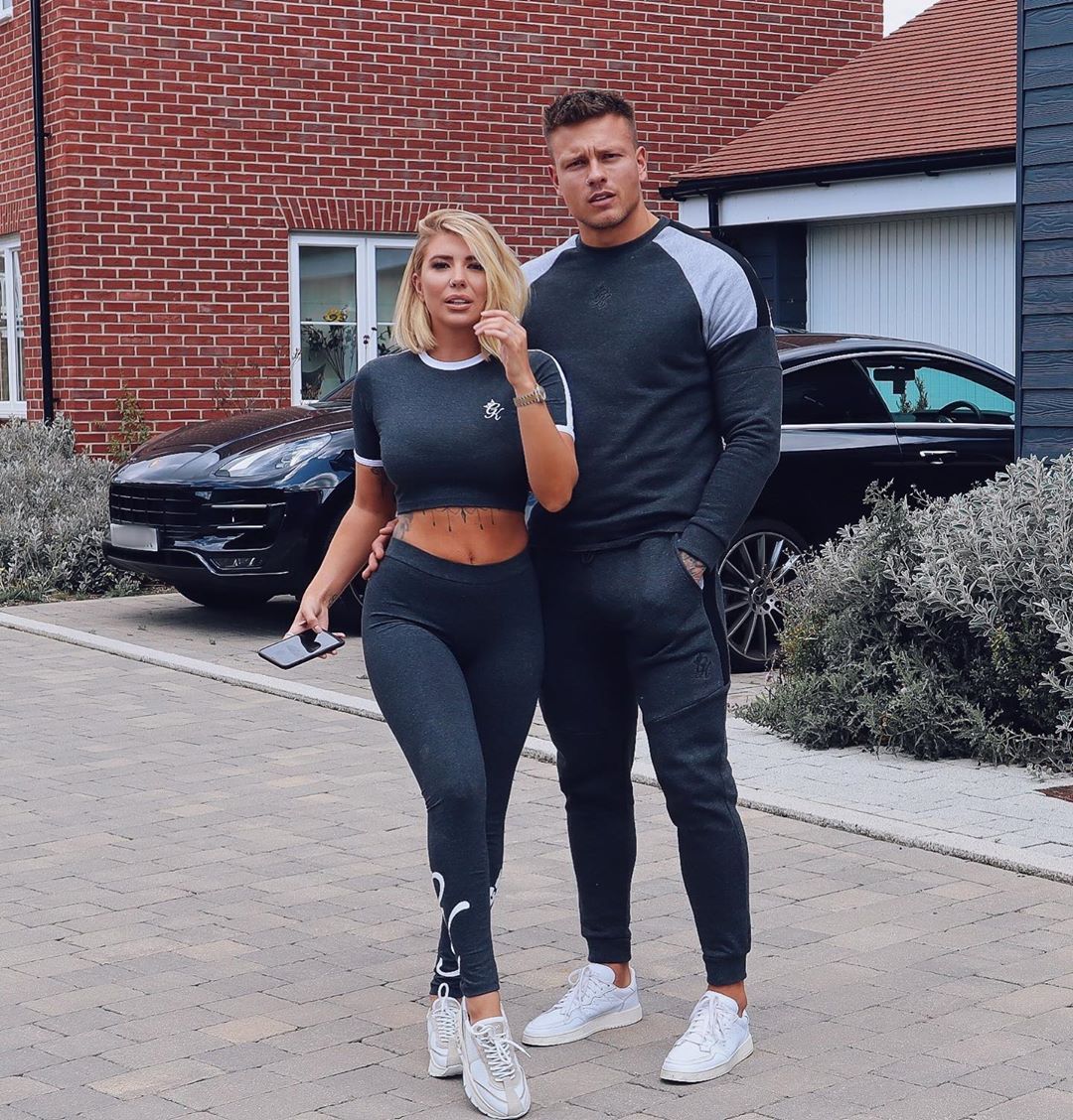 Image may contain: reality TV rich list, UK, reality TV, net worth, earnings, money, salary, rich, worth, Love Island, Olivia Buckland, Alex Bowen, Vehicle, Transportation, Tire, Female, Spandex, Skin, Shoe, Footwear, Pants, Person, Human, Clothing, Apparel