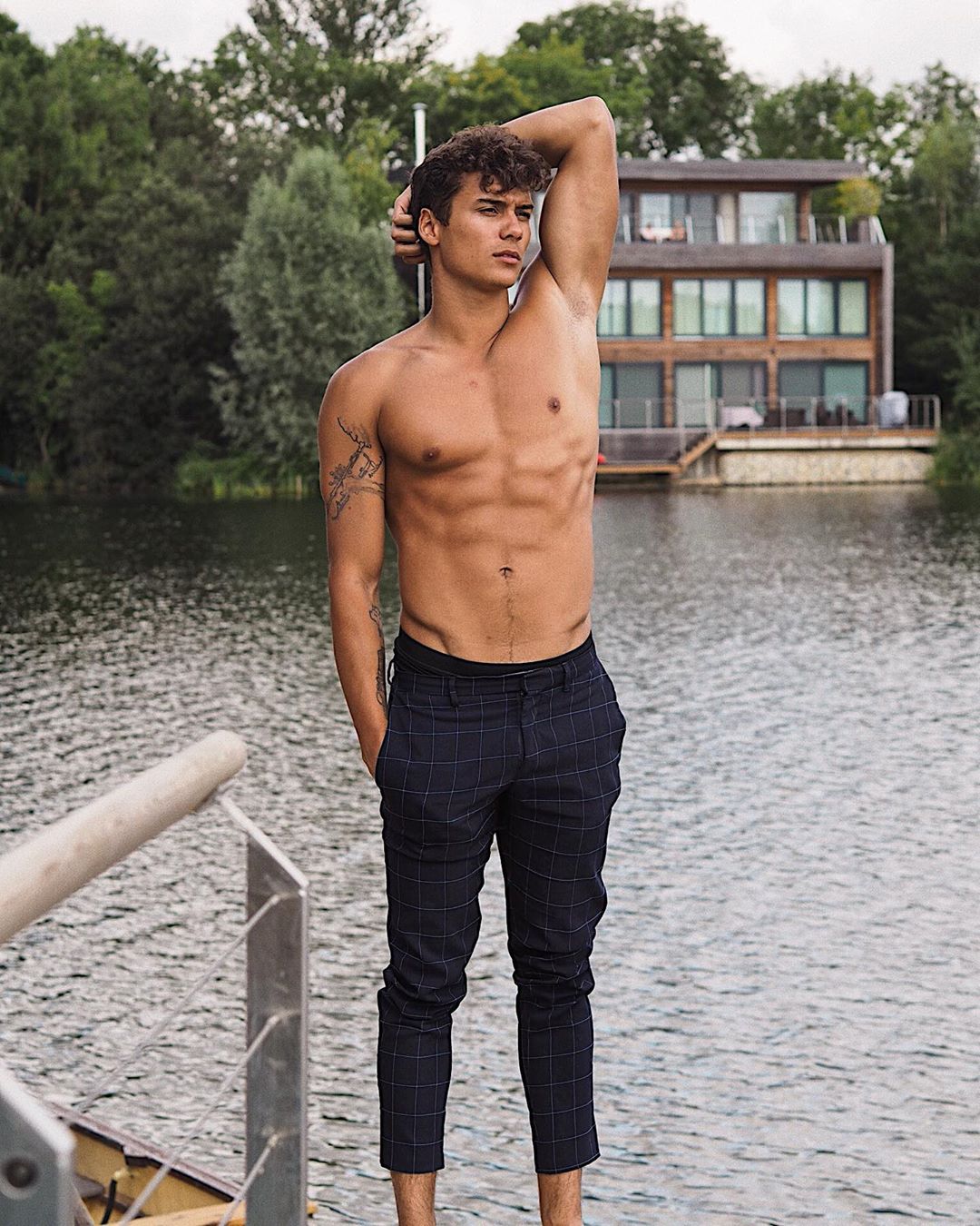 Image may contain: Made in Chelsea fake followers, Made in Chelsea, MIC, cast, Instagram, fake, followers, real, Miles Nazaire, comments, likes, Water, Skin, Man, Clothing, Apparel, Human, Person
