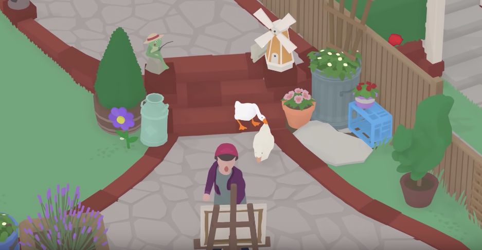 Untitled Goose Game, switch, mac, windows, price, explain, meme, download, how to play, rake, lake, people, tweets, youtube, pewdiepie, dunkey