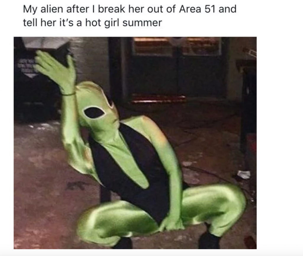 Halloween meme costumes, Halloween, costume, ideas, 2019, meme, Area 51, alien,