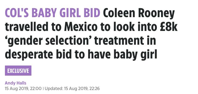 Image may contain: Word, Text, Coleen Rooney, Rebekah Vardy, The Sun